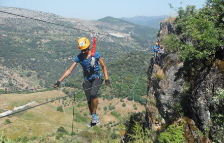 Vía Ferrata en el Tajo de Ronda – Una forma original de ver Ronda