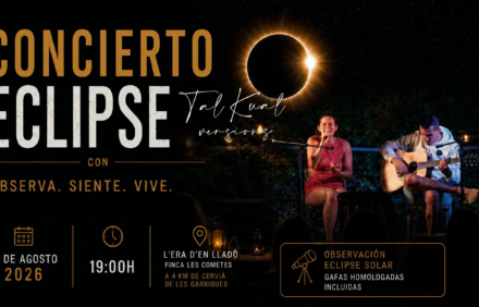 Experiencia Eclipse Solar Total entre olivos